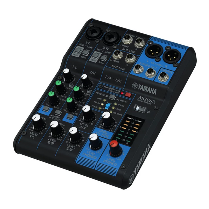 Mini 6 kanal mixer Mackie ProFX6v3