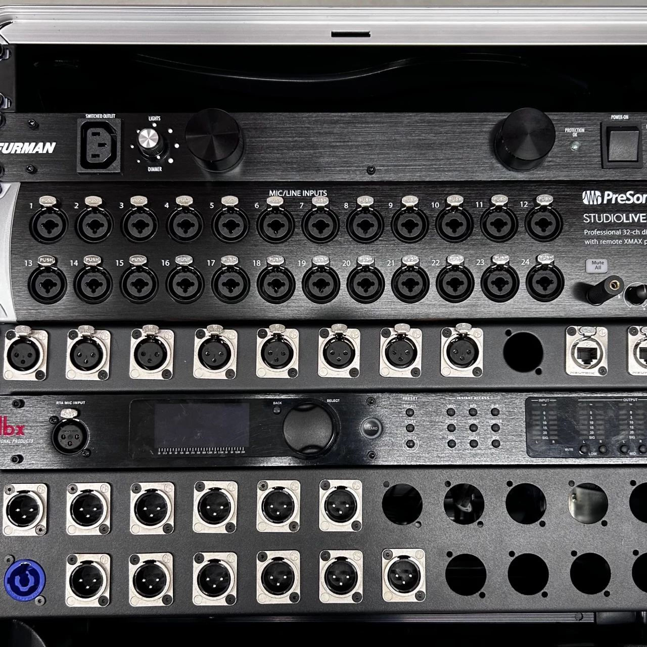 Mixer Rack 32 Kanal Presonus Studiolive III 32R