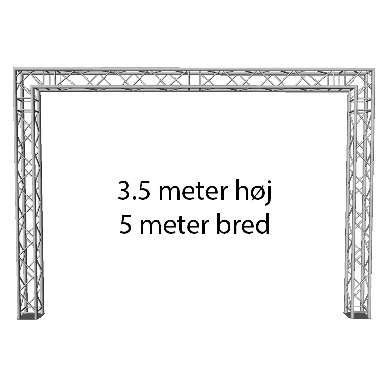 Truss Pakke 3.5x5 meter 